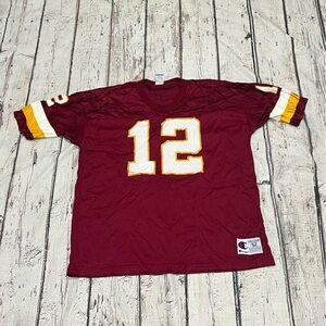 Vintage Gus Frerotte Washington Redskins Champion 1990s NFL Football Jersey